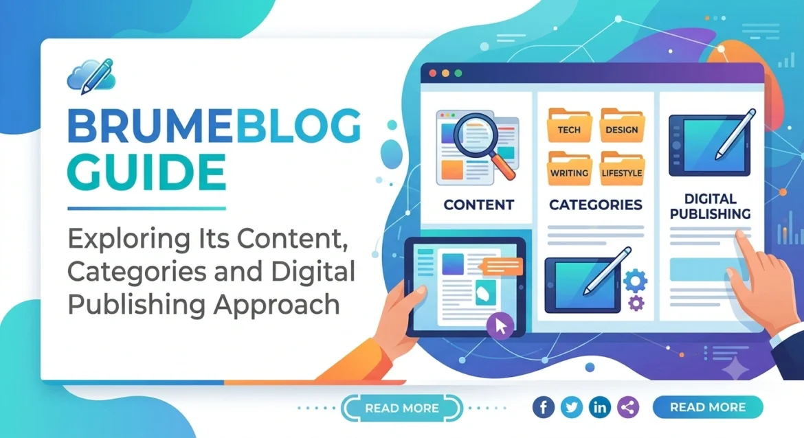 BrumeBlog Guide Exploring Its Content, Categories and Digital Publishing Approach