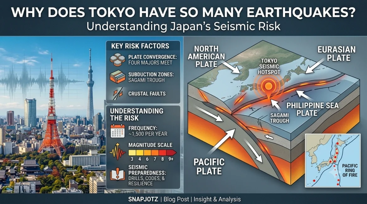 Why Does Tokyo Have So Many Earthquakes Understanding Japan’s Seismic Risk